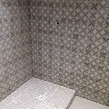 Douche mosaïque 3